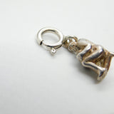 Sterling Silver Aquarius the Water Bearer Charm Pendant Vintage c1970