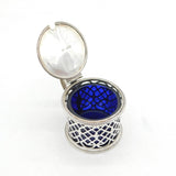 Victorian Sterling Silver Pierced Mustard Pot Antique 1845 London