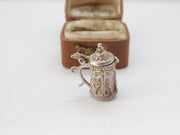 Sterling Silver Beer Stein Tankard Charm Pendant Vintage c1970