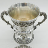 Edwardian Sterling Silver Greyhound Trophy Cup 'Corrie Cup' Antique London