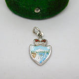 Sterling Silver Niagara Falls Canada Charm Pendant Vintage c1970