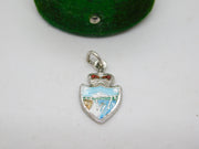 Sterling Silver Niagara Falls Canada Charm Pendant Vintage c1970