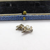 Sterling Silver Jersey Cow Charm Pendant Vintage c1970