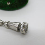 Sterling Silver Ju-Ju Doll Figure Charm Pendant Antique 1926 Birmingham Art Deco