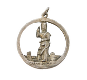 Sterling Silver Royal Guardsman Charm Pendant Vintage c1970s