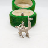Sterling Silver LLama Charm Pendant Vintage c1970