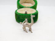 Sterling Silver LLama Charm Pendant Vintage c1970