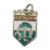 Sterling Silver Huntingdon Charm Pendant Vintage c1970