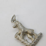 Sterling Silver Warwick Bear Charm Pendant Vintage c1970