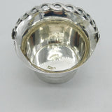 George II Sterling Silver Novelty Cream Pail Antique 1752 London, George Campar