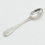 Banff Scottish Georgian Sterling Silver Teaspoon Antique c1825 William Simpson I