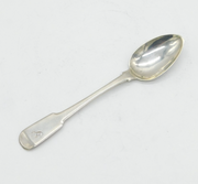 Banff Scottish Georgian Sterling Silver Teaspoon Antique c1825 William Simpson I