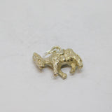 Sterling Silver Donkey Or Mule Charm Pendant Vintage c1970
