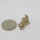 Sterling Silver Charm Pendant Vintage c1970