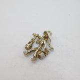 Sterling Silver Water Carrier Charm Pendant Vintage c1970