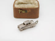 Sterling Silver Motor Car Charm Pendant Vintage c1970