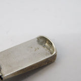 Sterling Silver Musical Note Whistle Fob Pendant Vintage c1970s