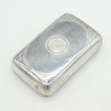 19th Century Russian Imperial Silver Niello Red Gate Moscow Tobacco Case Antique