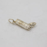 Sterling Silver Riding Boot Charm Pendant Vintage c1970s