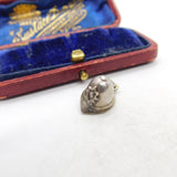 Sterling Silver Police Helmet Charm Pendant Vintage c1970