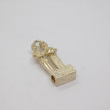 Sterling Silver Wedding Couple Bride & Groom Charm Pendant Vintage c1970