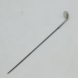 Charles Horner Edwardian Sterling Silver Golf Club Hat Pin Antique Chester 1908