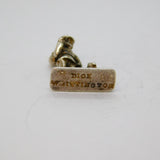 Sterling Silver Dick Whittington & Cat Charm Pendant Vintage c1970s