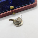 Sterling Silver Robin Hood Hat Charm Pendant Vintage c1970