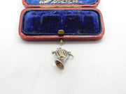 Sterling Silver French Horn Musical Charm Pendant Vintage c1970