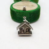 Sterling Silver Weathervane Charm Pendant Vintage c1970