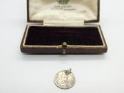 Sterling Silver Authentic Fourpence Coin William IIII Charm Pendant 1836