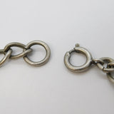 Sterling Silver Curb Link Bracelet Vintage c1960 18cm Length