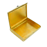 Henrik Wigström Fabergé Russian Silver Gilt & Cabochon Cigarette Case Antique