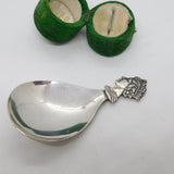 Elizabeth II Sterling Silver Silver Jubilee Tea Caddy Spoon Vintage 1977