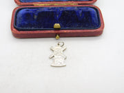 Sterling Silver Windmill Charm Pendant Vintage c1970