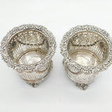 George III Regency Old-Sheffield Silver Plated Bottle Coasters Antique c1820s