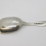 Victorian Sterling Silver Fiddle Pattern Tea Caddy Spoon Antique 1839 London