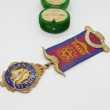 Sterling Silver RAOB Grand Council Masonic Jewel Medal Antique 1947