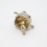 Sterling Silver Articulated Circus Clown Charm Pendant Vintage c1970