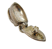 Sterling Silver Devil in the Iron Opening Charm Pendant Vintage c1970s