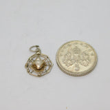Sterling Silver Charm Pendant Vintage c1970