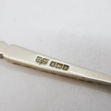 Sterling Silver & Enamel Rifle Shooting Teaspoon Antique 1914 Birmingham