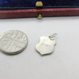 Sterling Silver and Enamel Penrith Travel Shield Charm Pendant Vintage c1970