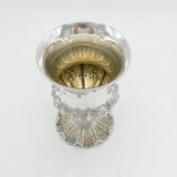 George IV Sterling Silver Seashell Form Chalice Goblet Antique 1830 London
