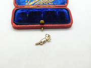 Sterling Silver Fun Little Woodpecker Bird Charm Pendant Vintage c1970