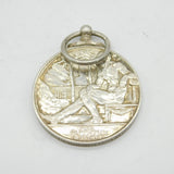 King George VI Sterling Silver Faithful Service Medal 'Janet Munro' Antique