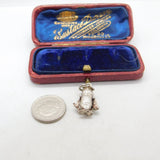 Sterling Silver Wise Owl Proffesor Charm Pendant Vintage c1970