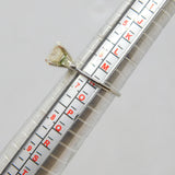 Sterling Silver CZ Art Deco Style Dress Band Ring Modern c1990 Size N