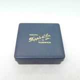 Blue Plastic Jewellery Box Dipple & Co. Ltd of Norwich Vintage c1970
