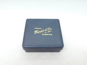 Blue Plastic Jewellery Box Dipple & Co. Ltd of Norwich Vintage c1970